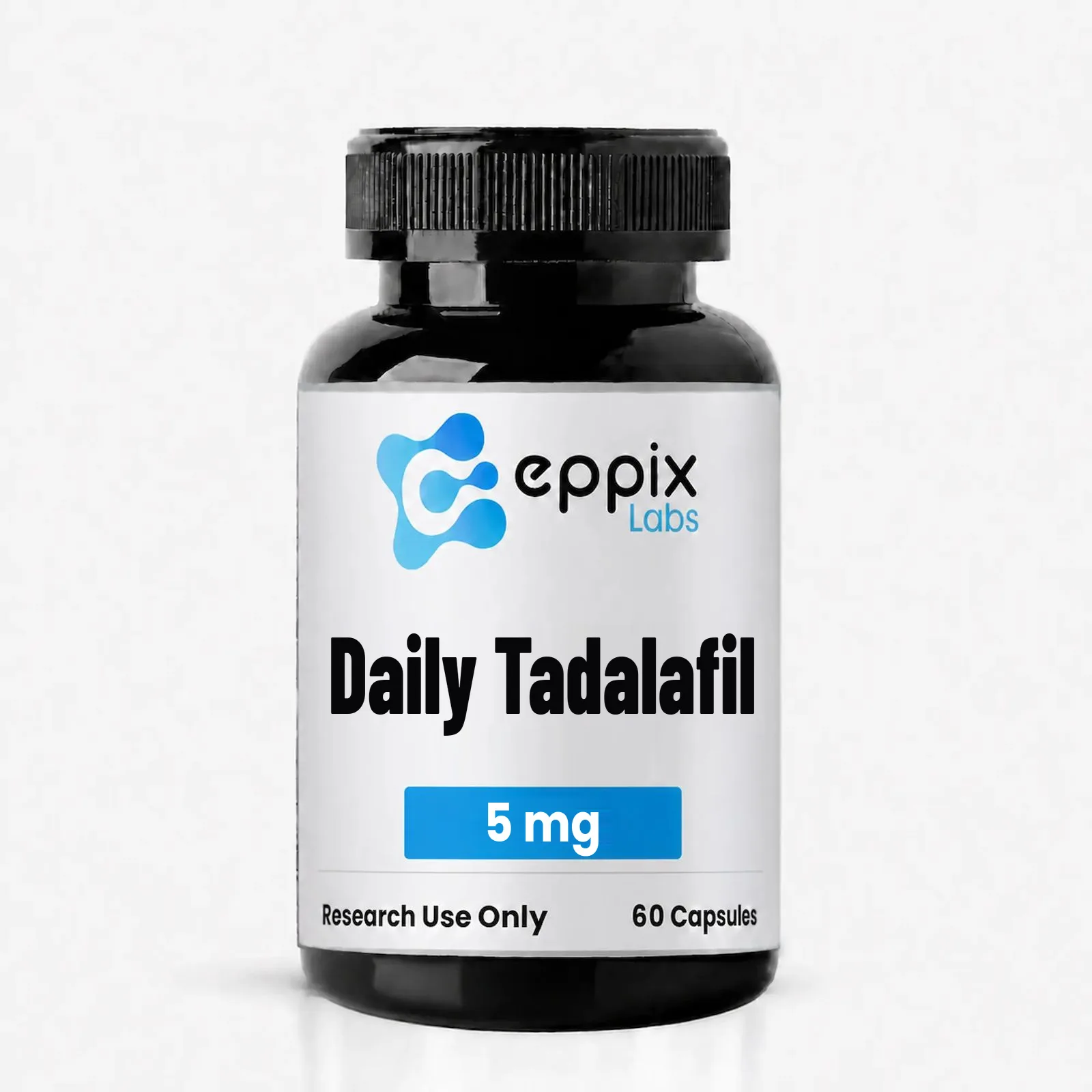 Daily Tadalafil Capsules, lyophilized research peptide vial, Eppix Labs