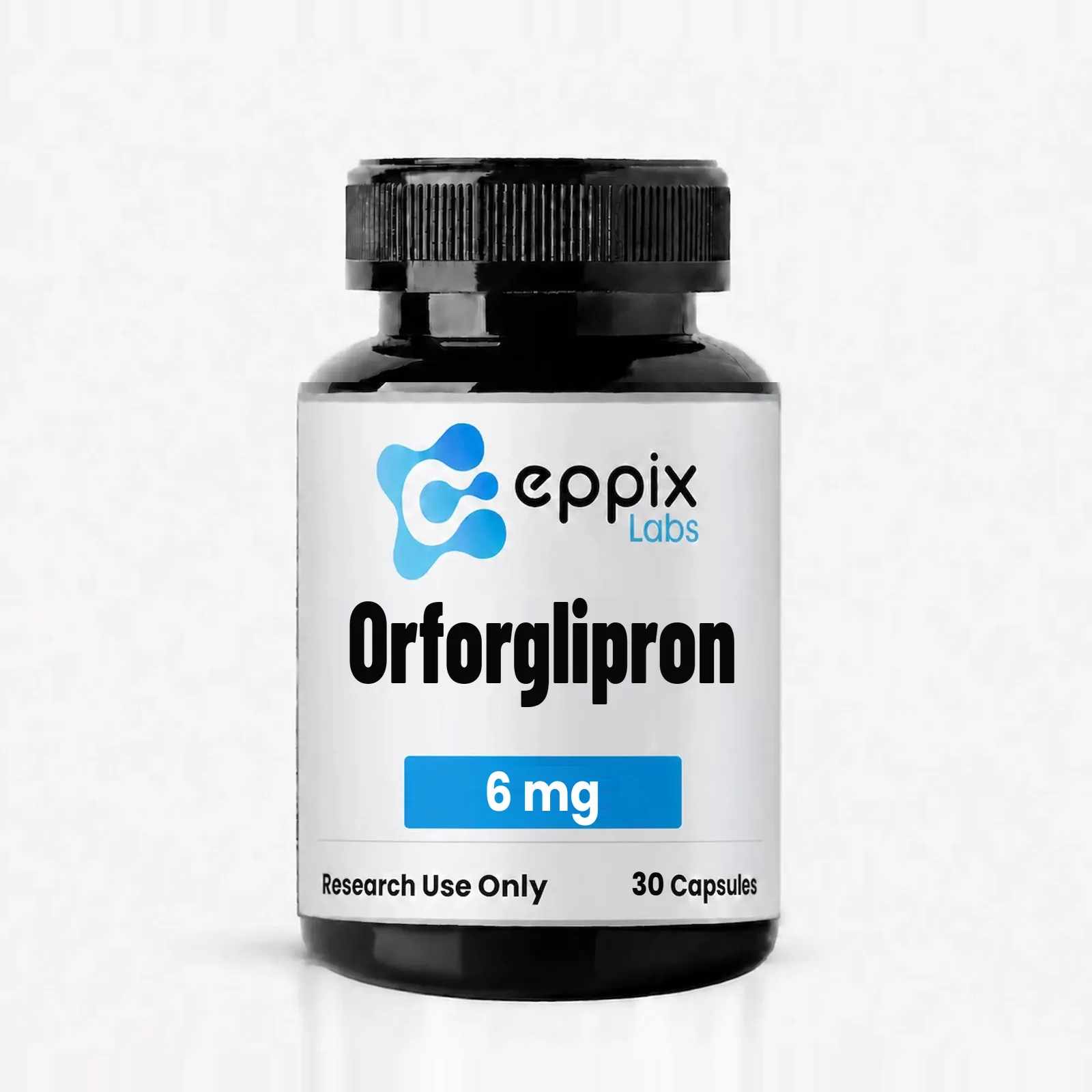 Orforglipron Capsules research peptide vial — Eppix Labs Canada
