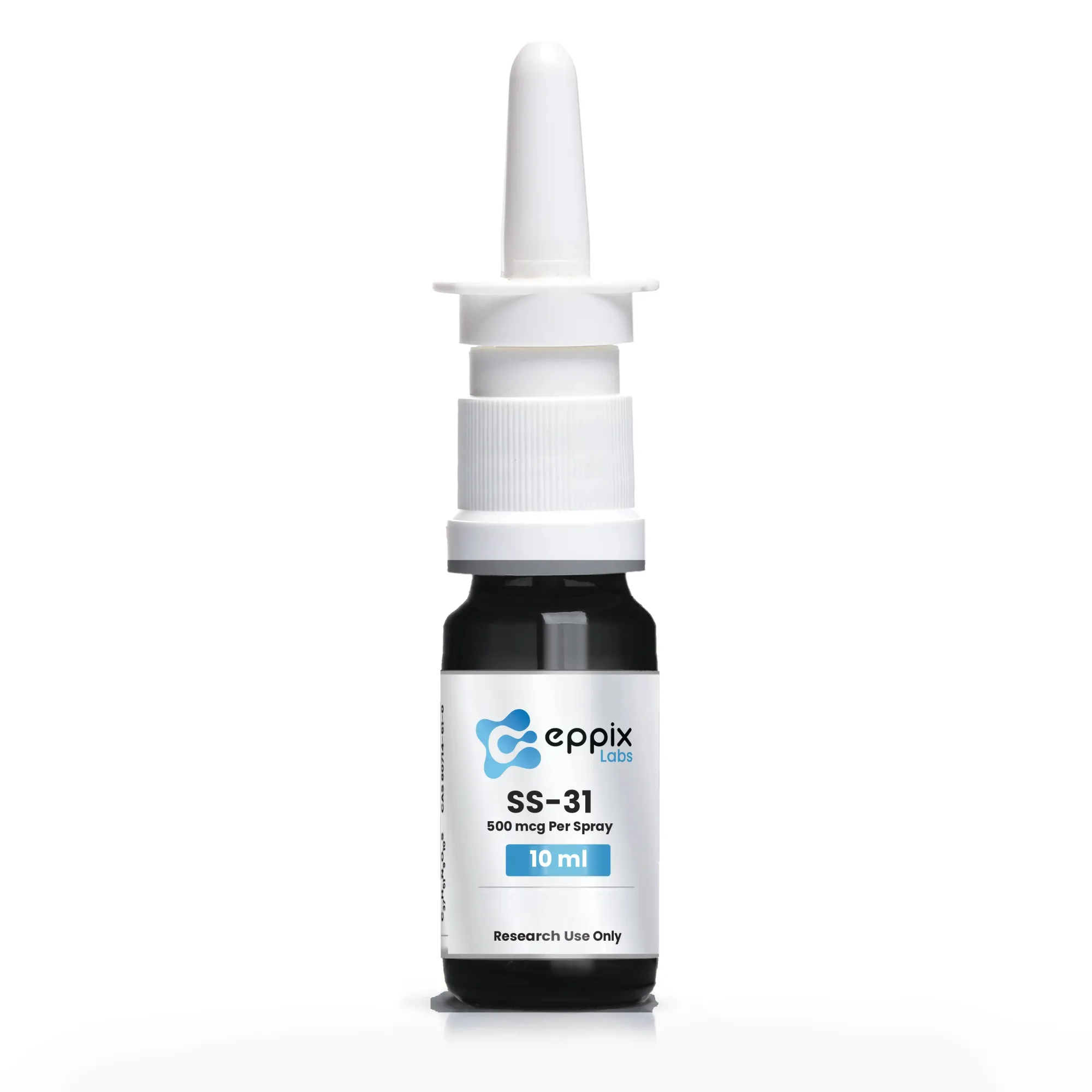 SS-31 Spray, 50mg, lyophilized research peptide vial, Eppix Labs