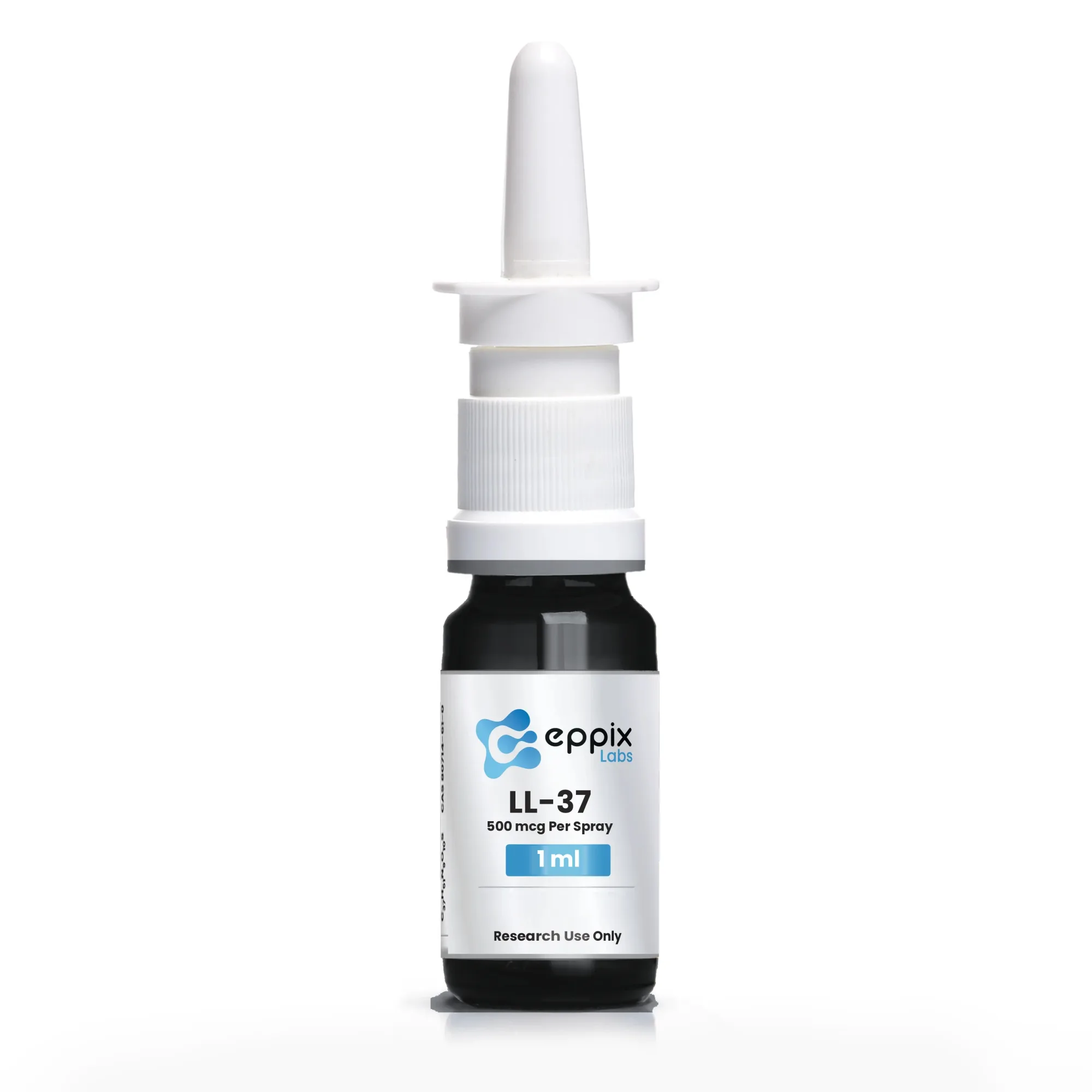 LL-37 Spray, 5mg, lyophilized research peptide vial, Eppix Labs
