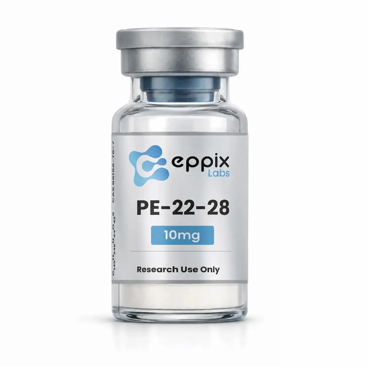PE-22-28, 10mg, lyophilized research peptide vial, Eppix Labs