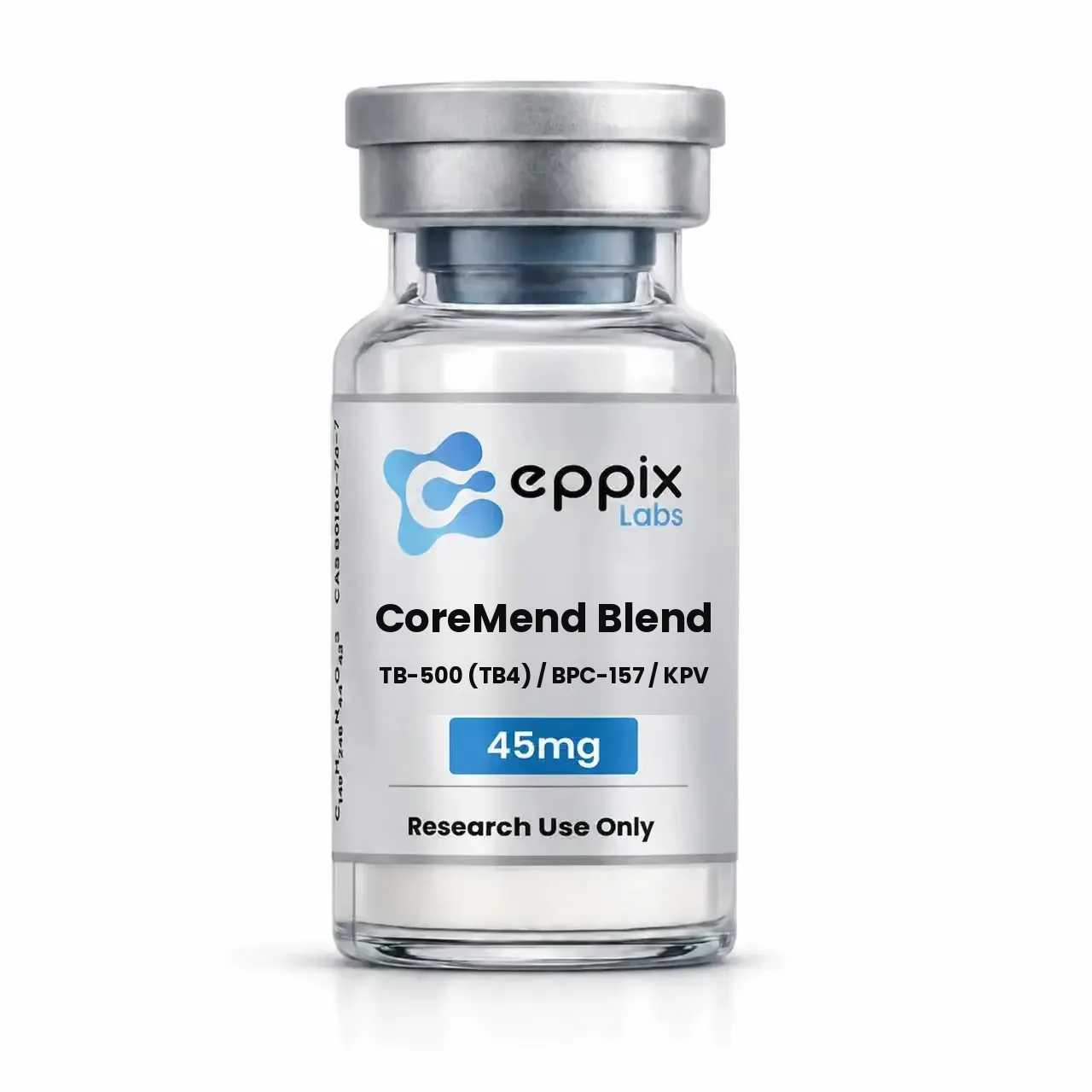 Coremend Blend 45 mg research peptide vial — Eppix Labs Canada