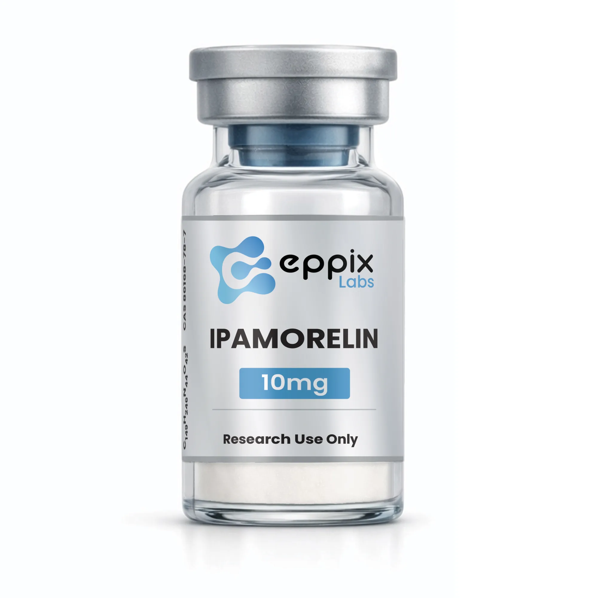 Ipamorelin 10 mg research peptide vial — Eppix Labs Canada